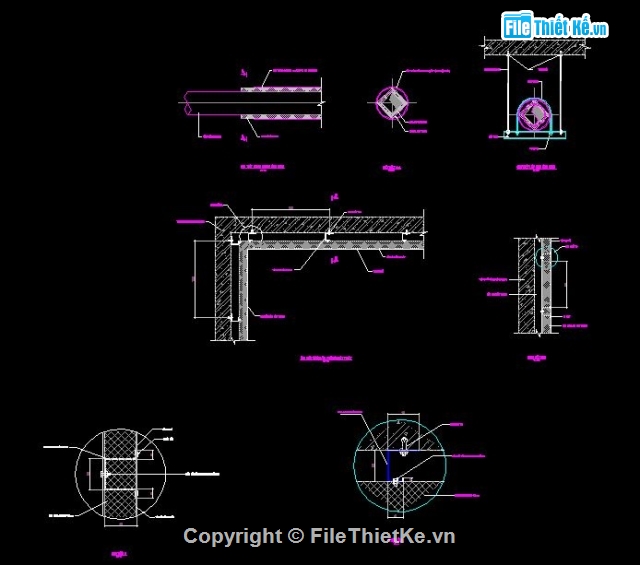 bản vẽ cad,thiết kế ống gió,két nước giảm nhiệt,két nước máy phát